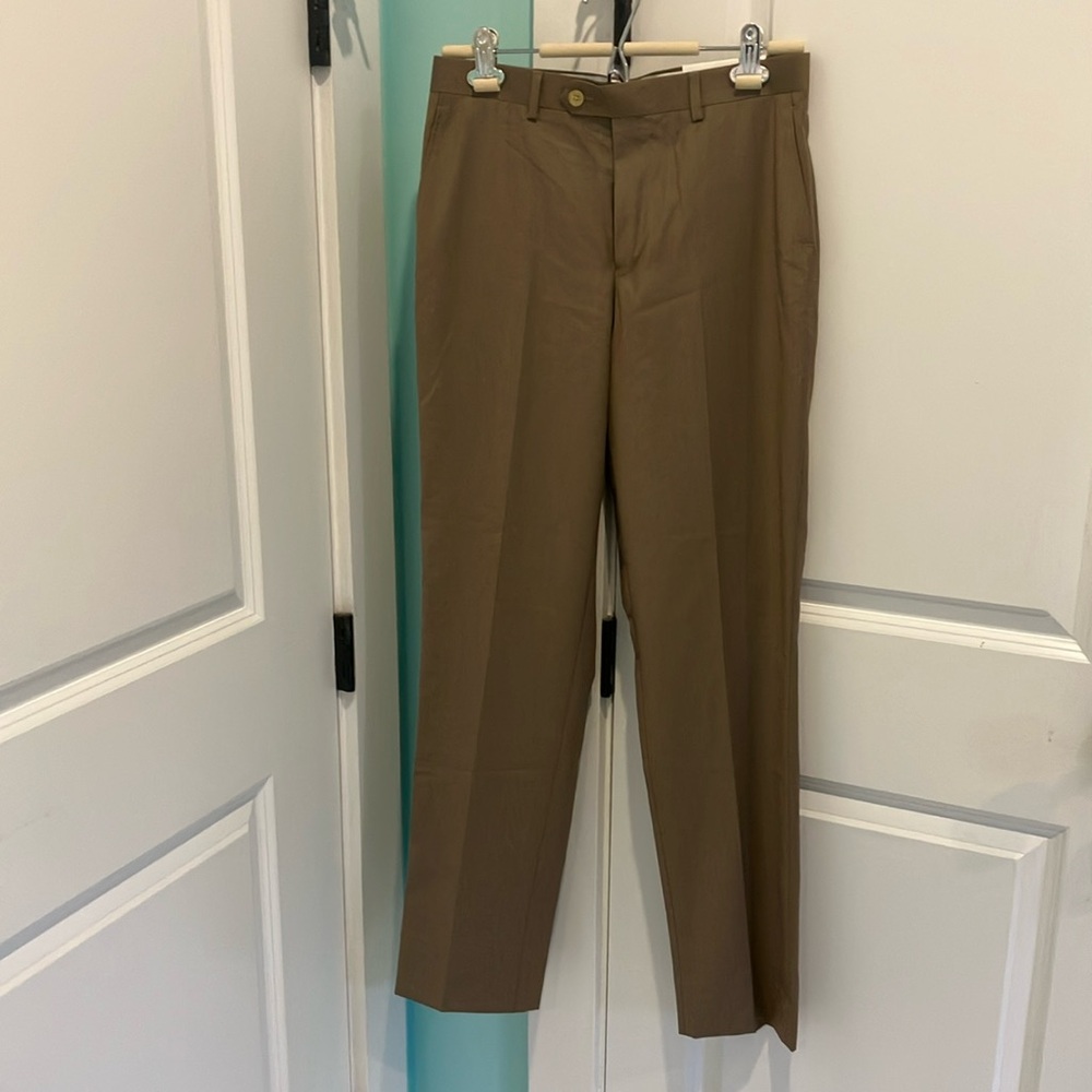 Ralph Lauren Tan Formal Trousers size 20R NWT